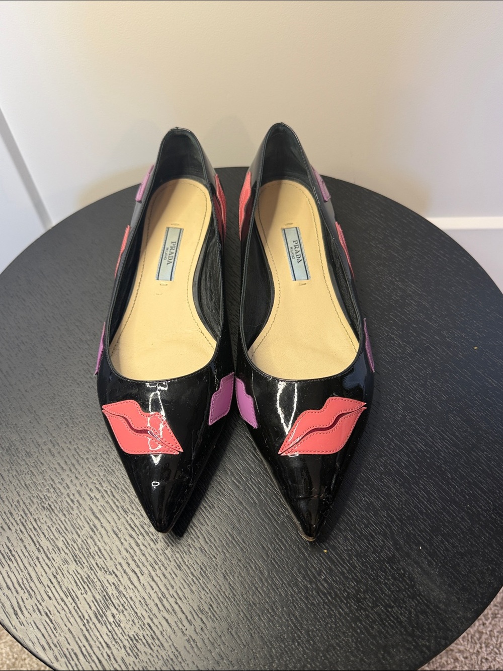 Prada ‘Lip’ Flats| Size 36.5  💋 - Picture 2 of 10